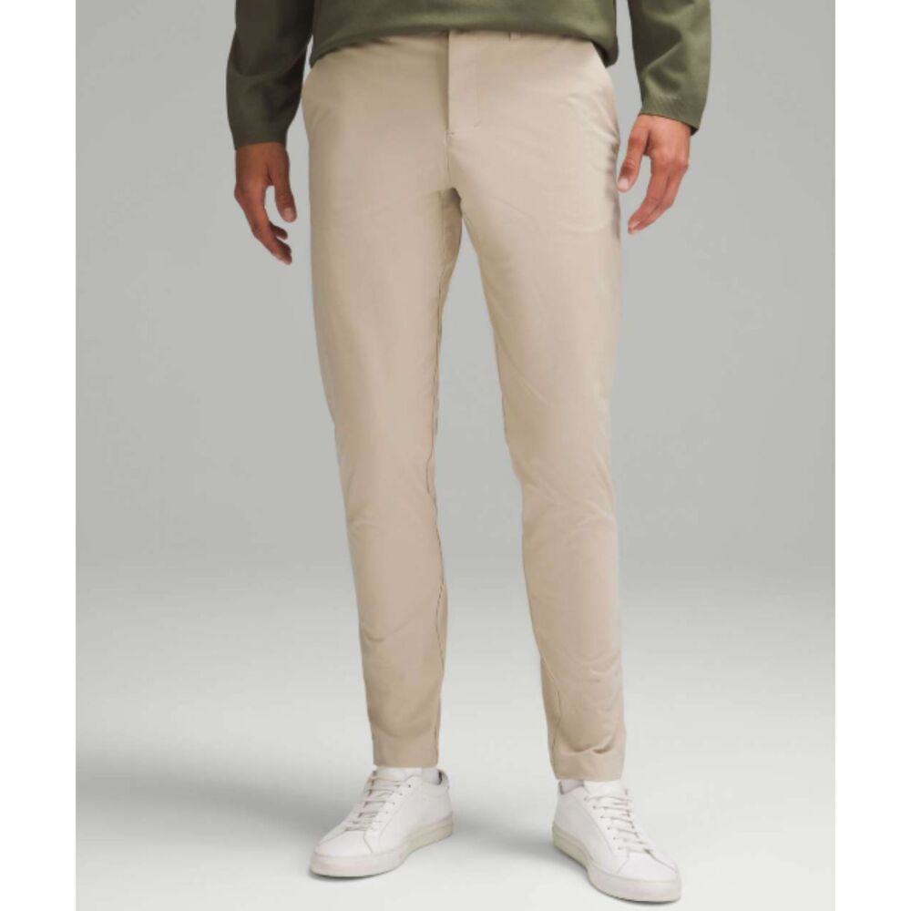 Lululemon ABC Slim-Fit Trouser *Warpstreme, Trench, Size 30 (31x29), M5AO4S